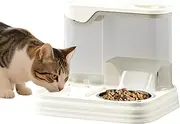 Cat Water Dispenser - Automatic Water Dispenser for Dogs | Pet Feeding Container Bowl for Indoor Outdoor Travel Vacation Home