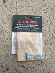 (1) TRUPER Michigan Axe Handle Wedge, 1 Wood and 2 Zamak Wedges #607335