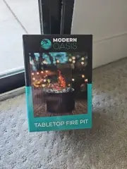 Modern Oasis Tabletop Fire Pit