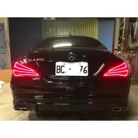 在飛比找蝦皮購物優惠-賓士 Benz W117 CLA45 look 亮黑45樣式