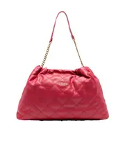 Liu Jo Chain-Link Quilted Shoulder Bag One size ROSSO POMPEIANO