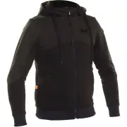 Titan Core Black Motorcycle Riding Hoodie