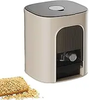 Rice Dispenser - Rice Container | Rice Storage Dispenser | Rice Container With Lid | Cereal Dispenser | Food Storage Organizer Grain Dispenser | Rice Bucket Large For Corn, Soybean & Oatmeal