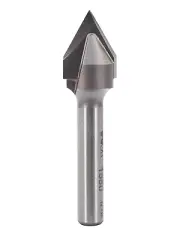 WHITESIDE 1550 V-GROOVE ROUTER BIT 60 DEGREE 1/2" DIAMETER 1/4" SHANK