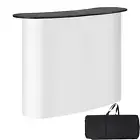 VEVOR Trade Show Display Podium Table Counter Stand 1300 x 465 x 950 mm Foldable
