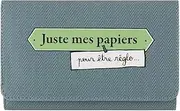 [Générique] DLP - Document Bag Car - Juste MEC, Grey, 15 x 10 cm, Document Bag, Gray, 15 x 10 cm, Document Bag