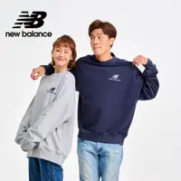 在飛比找蝦皮商城優惠-【New Balance】 NB 寬鬆落肩拼接長袖上衣_男性