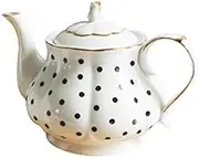 BAWHO Exquisite Afternoon Tea Set, Ceramic Hand Painted Phnom Penh Teapot Creative Coffee Pot Simple Teapot