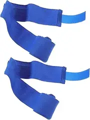 WHAMVOX 2 Rolls Resistance Band Wristband Wristlet Strap Athletic Wrist Tape Hand Wraps for Boxing Sweet-Absorbent Wrist Strap Training Hand Pure Cotton Fitness Lightweight
