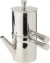 Ilsa Neapolitan Stainless Steel Coffee Maker 1-2 Cup Capacity