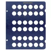 Lincoln Dated Page: Starting 2017, 36 Openings - Whitman Classic Coin Album