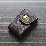[CANLOT] Car Key Foreskin Men's Key Bag Storage Bag Can Pass Through The Belt Storage Bag