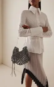 [Niccolò Pasqualetti] Beaded Corded-Metal Bag