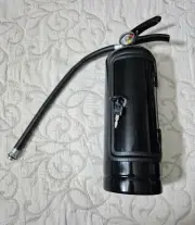 Liquor/Wine Storage Keyed Black Box Ornament Cilinder Fire Extinguisher