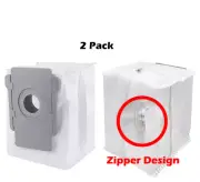 2 Pack Reusable Zippered Dust Bags For iRobot Roomba i1 i3 i4 i6 i7 j7 i8 + Plus