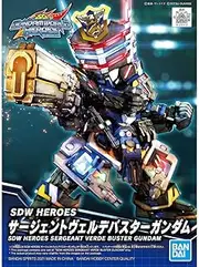 Bandai SDW Heroes Sergeant Verde Buster Gundam Model Kit