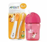 在飛比找樂天市場購物網優惠-Philips AVENT QQ兔吸管水杯+AVENT QQ