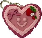 Bath and Body Works Strawberry Sweatheart Valentine Cake Pocketbac Hand Sanitzer Holder