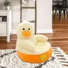 Plush Cartoons Small Sofa Chair Duck Seat Cushion Children Stylish Comfortable