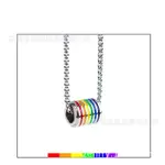 LGBTQ 彩虹項鍊 首飾  幸運項鍊 情侶項鍊 跨性別項鍊 同志項鍊  雙性戀項鍊 女性戀項鍊