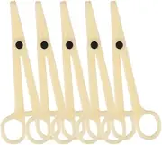 Healvian 5pcs Piercing Pliers for Body Jewelry Joint Clamps Professional Piercing Tool Supply Beige