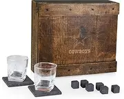 PICNIC TIME NFL Unisex-Adult NFL Whiskey Box Gift Set