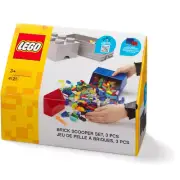 LEGO Storage Products: 41210001 Brick Scooper Set Blue/Red NEW