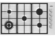 Chef 90cm Stainless Steel Gas Cooktop CHG954SC
