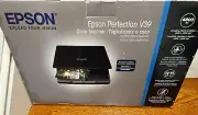Epson Perfection V39 Flatbed Scanner - Black-NEW