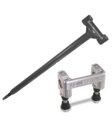 Lonestar Racing LSR Steering Stem Yamaha Blaster +1 +0 & 7/8 HandleBar Clamp