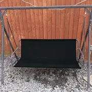 StorMaster Upgraded Outdoor Replacement Swing Seat Cover Patio Swing Cover Chair Bench Replacement Heavy Duty Canvas Waterproof 58.26 x 19.68 x 19.68 Inch