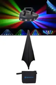 Chauvet DJ DERBY X DMX-512 Multi Color LED Derby Club Light Effect DERBYX+Scrim