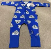 Bonds BNWT 2018 Blue Koala Zippy - Size 000 (0-3 Months)