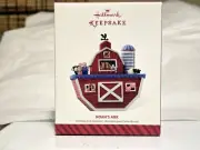BOX DINGS 2014 Hallmark Ornament - Noah's Ark NEW FAST SHIP