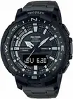 CASIO PROTREK Watch Angler Line Compass Radio Solar PRT-B70YT-1JF Men's Black