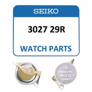 Genuine Seiko Kinetic Watch Capacitor 3027 29R Rechargeable Battery - NEW!