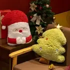 Cuddly Christmas Tree Doll Cartoon Sofa Plush Cushion New Year