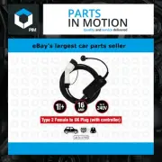 Type 2 Charging Cable UK Plug fits BMW 330E G20 2.0 2019 on EV Hybrid Apec New