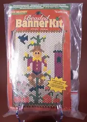 The Beadery Beaded Banner Kit Scarecrow 5325 NIP