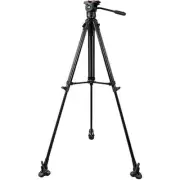 Camgear MARK 2 AL MS Aluminum Tripod System (11 lb Payload) CMG-M2-MS-AL-TRISYS