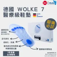 在飛比找友和YOHO優惠-Wolke 7 醫療級矽膠鞋墊 | 100% 德國製造 | 