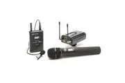 Azden 330LH UHF On-Camera Hand-Held Body-Pack Microphone System Kit