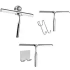 Glass Wiper Shower Squeegee Bathroom Door Glass Window Cleaning Wiper with Hook