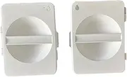 Robot Vacuum Cleaner Water Tank, Compatible for Roborock, Q Revo Pro/P10 Pro Water Tank Version Robot Cleaner Parts.(2PCS)