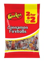 Gurley's Spicy Cinnamon Hard Candy, Atomic Fireballs, Long-Lasting Flavor (Pa...