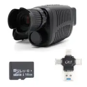 Hd 1080P Digital Night Vision Binoculars With Infrared Tube & 16G Memory + 4-...