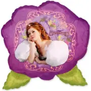 25" Enchanted Rose Shape Balloon
