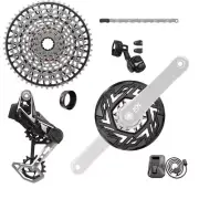 SRAM XX Eagle T-Type Ebike AXS Groupset - 104BCD 34T, Derailleur, Shifter,