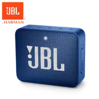 在飛比找PChome24h購物優惠-JBL GO 2 可攜式防水藍牙喇叭(深海藍)