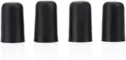 4Pcs Rubber Tip for Cello Endpin Cello Anti-slip End Pin Cap Protector Stringed Instruments Parts Black